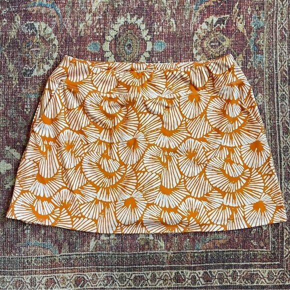 XL Tommy Bahama Golf athletic Orange Patterned Women's Skirt - Picture 1 of 12
